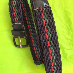 Made-in-France stretch belt, size 30